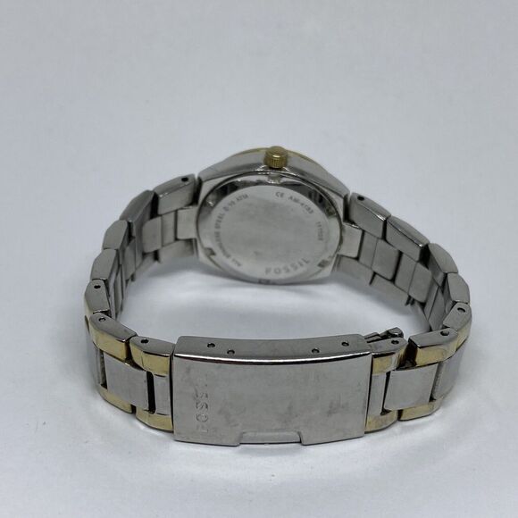Fossil Colleague AM4183 Women's Stainless Steel Analog Dial Quartz Watch MP271 - Picture 10 of 12